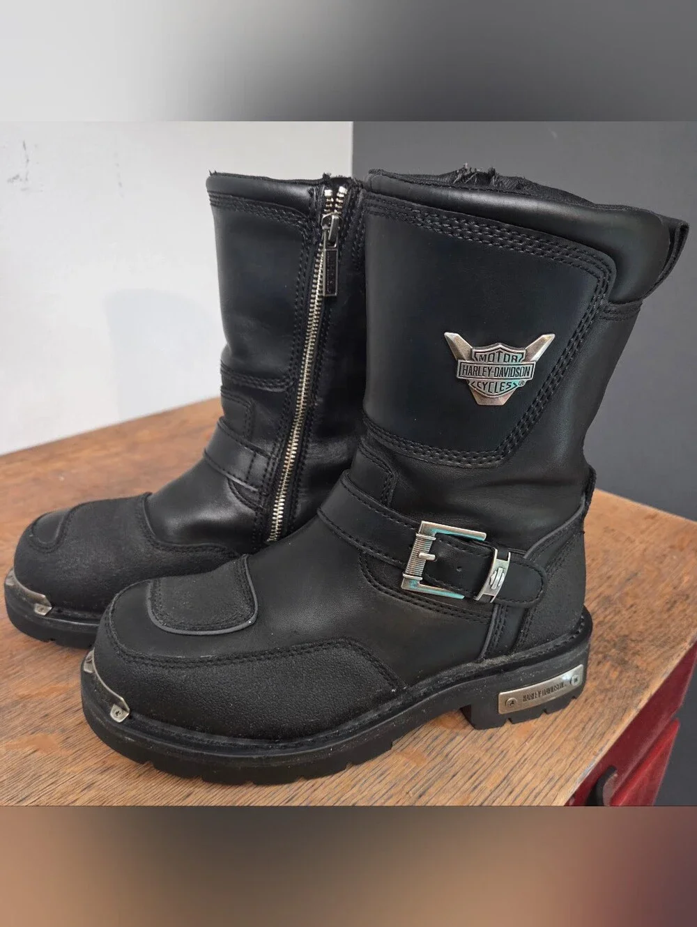 Harley-Davidson Shift Motorcycle Riding Boots Size 8